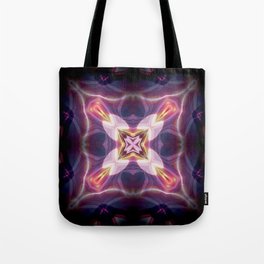 Art of kaleidoscope effect - Abstract background design / creative wallpaper pattern Tote Bag