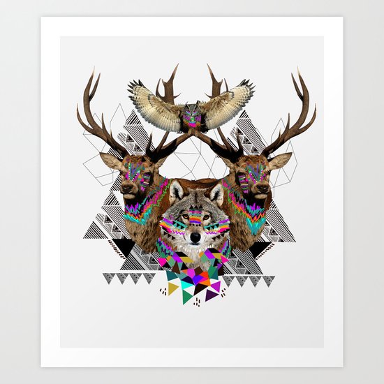▲FOREST FRIENDS▲ Art Print