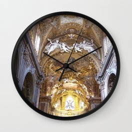 Santa Maria dell'Orto Church, Rome, Italy Wall Clock