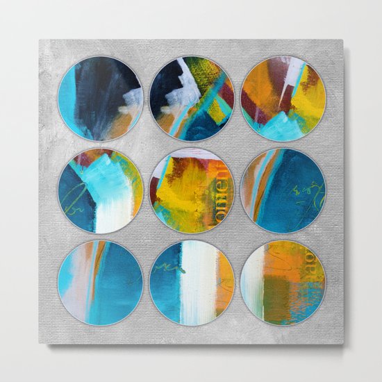 MAGIC MOMENT | CIRCLES Metal Print