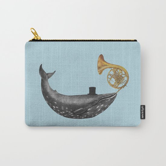 Whale Song - colour option Carry-All Pouch