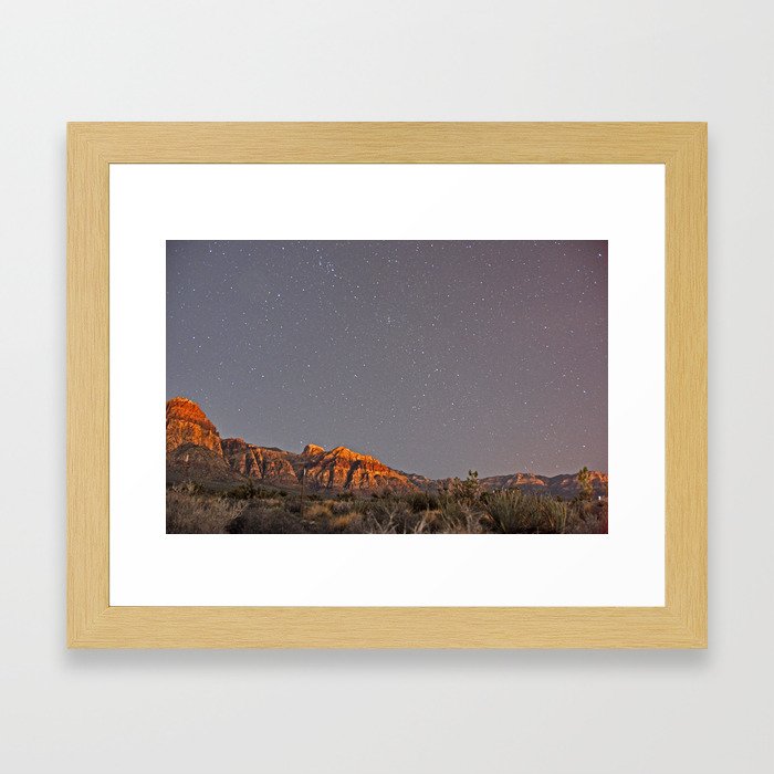 as far as you can see  Framed Art Print