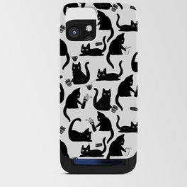 Bad Cats Knocking Stuff Over iPhone Card Case
