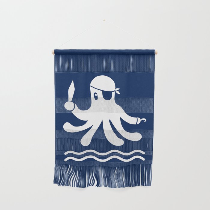 Pirate octopus Wall Hanging