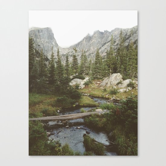 Dream Lake Creek Canvas Print