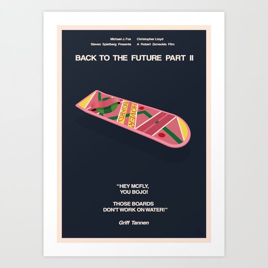 Back To The Future Part II Art Print