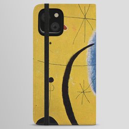 Joan Miro The Gold Of The Azure iPhone Wallet Case