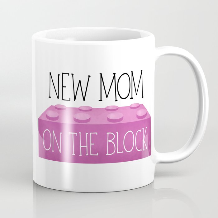 New Mom On The Block Coffee Mug by A Little Leafy