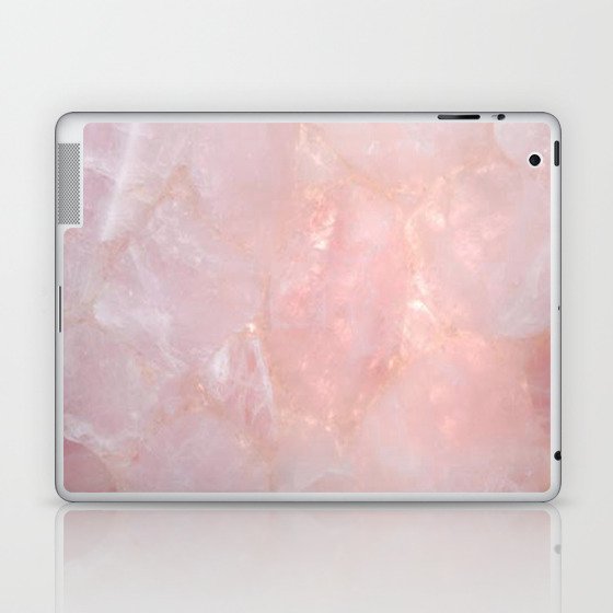 Rose Quartz Laptop & iPad Skin