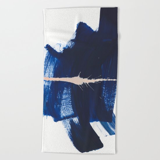 brush strokes 4 Beach Towel