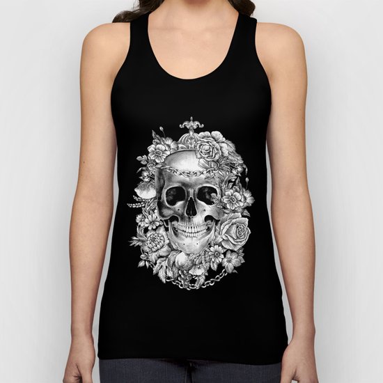 Natural Death BW Unisex Tank Top