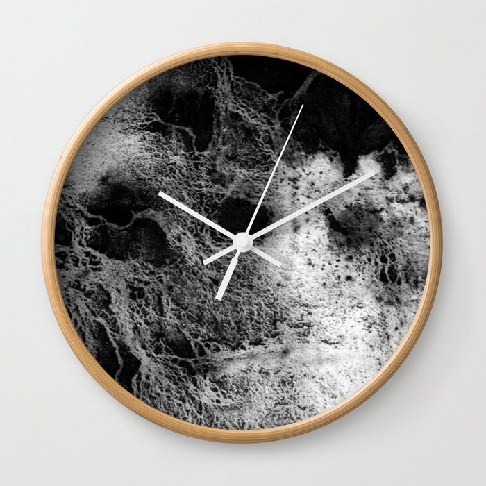 The Teresa / Charcoal + Water Wall Clock