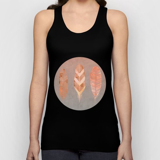Feathers Unisex Tank Top