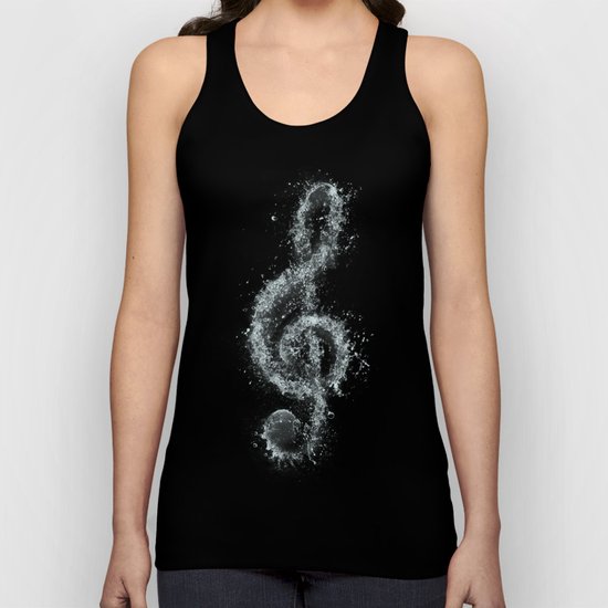 Splash music Unisex Tank Top