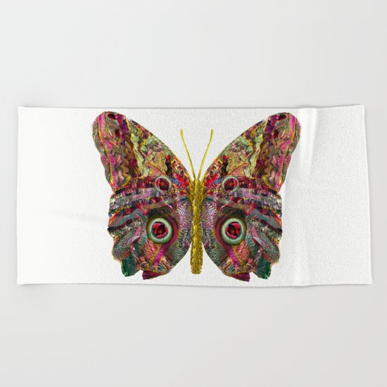 Float Like A Butterfly Beach Towel