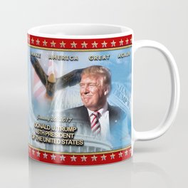 Donald J. Trump 45th President of The United States Coffee Mug