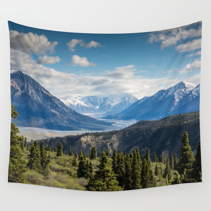 Mountain best sale landscape tapestry