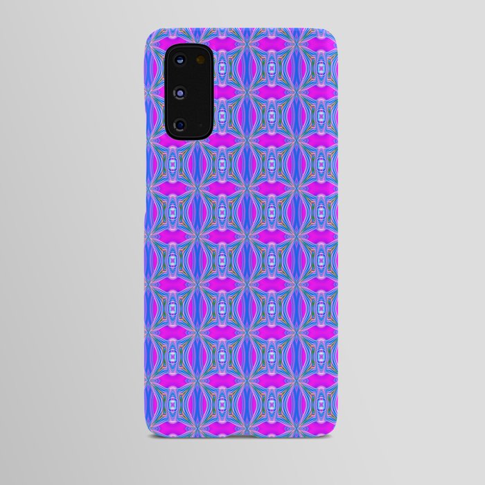 Psychedelic Abstract Art Inspired by a Peacock Android Case