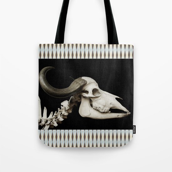 Cattle Skull 4 Tote Bag