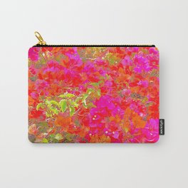 Bougainvillea Burst flower graphic by WordWorthyPhotos Carry-All Pouch