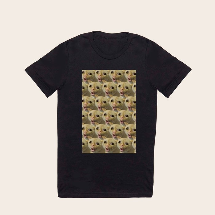 Coughing store cat shirt