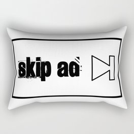 YouTube Skip Ad Rectangular Pillow