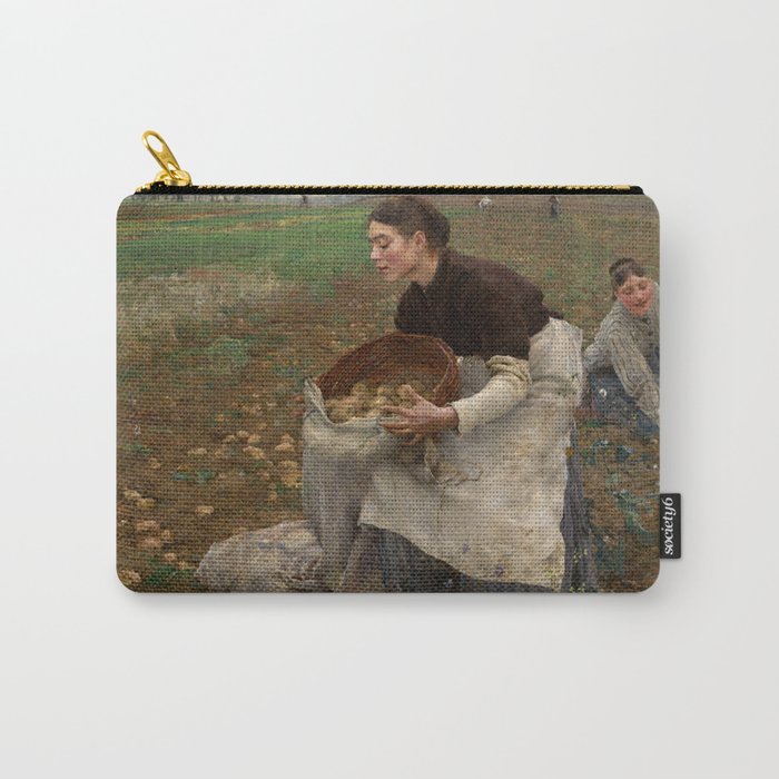 Jules Bastien Lepage - October, 1878 Carry-All Pouch
