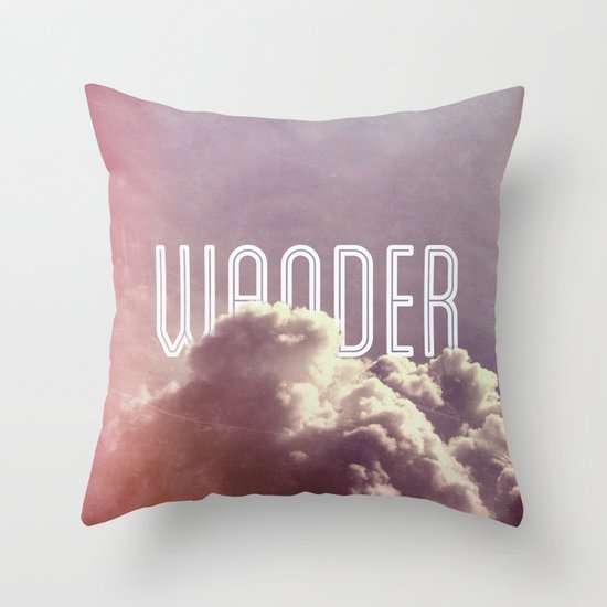 Wander (square) Throw Pillow