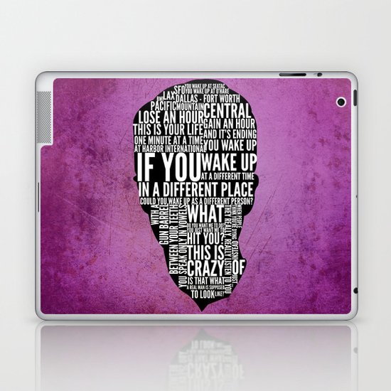 Typography Narrator Laptop & iPad Skin