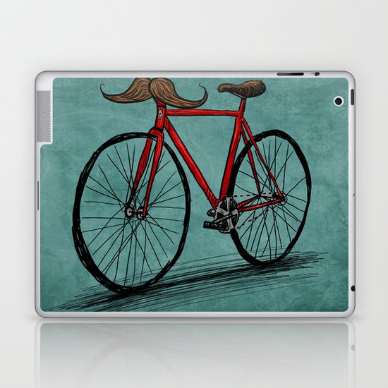 Baffi Bici Laptop & iPad Skin