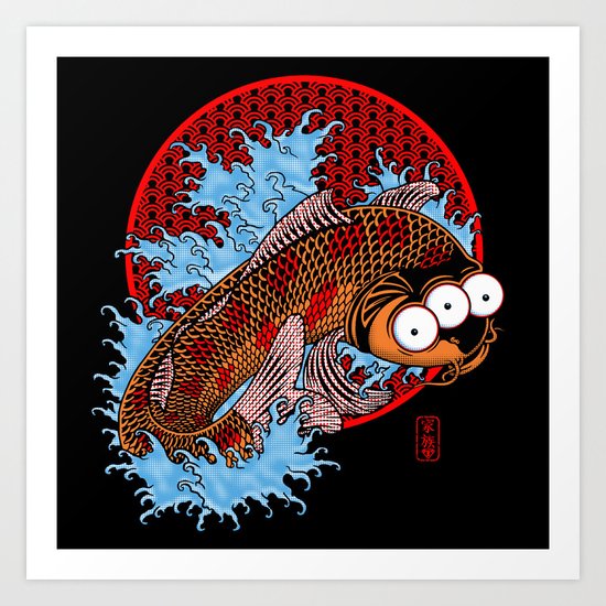 Blinky Art Print