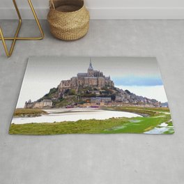 Mont Saint Michel Normandy France Rug