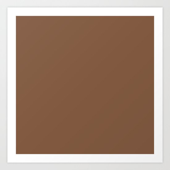 Chocolate Art Print
