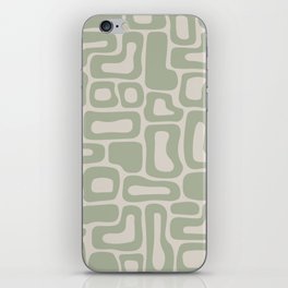 Retro Mid Century Modern Abstract composition 429 iPhone Skin