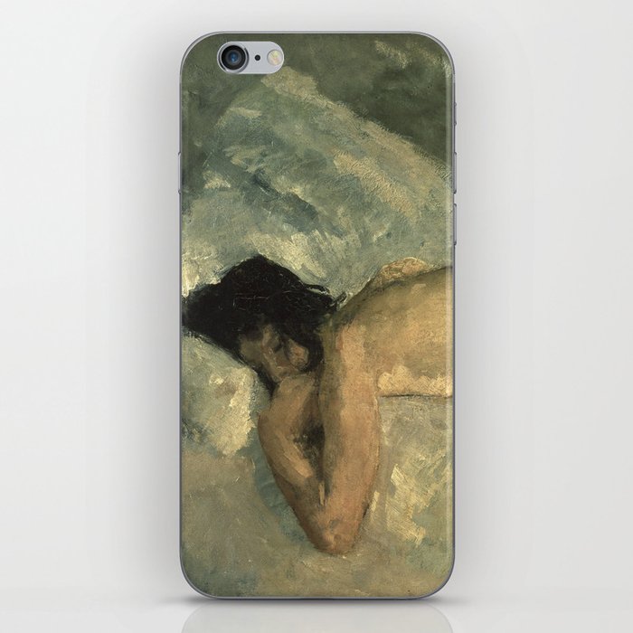George Hendrik Breitner - Reclining nude, 1887 iPhone Skin