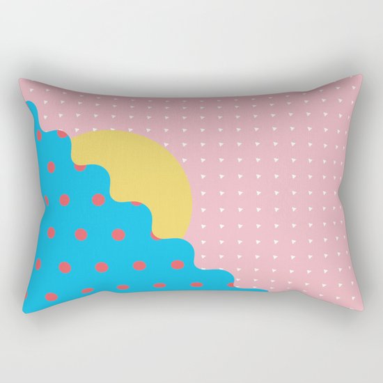 Memphis Style N°6 Rectangular Pillow
