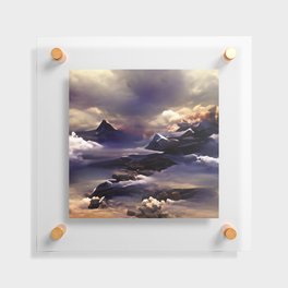Cloud Valley Floating Acrylic Print