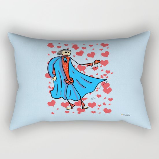 Super cupid Rectangular Pillow
