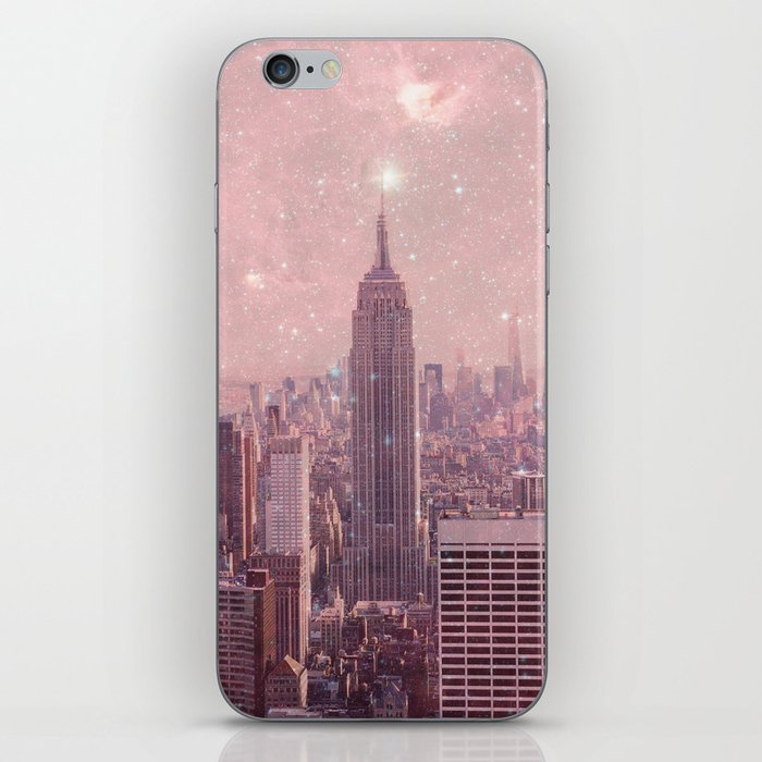 Stardust Covering New York iPhone Skin