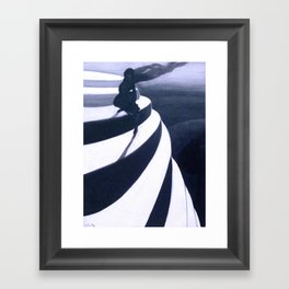 Léon Spilliaert - Vertigo - The Dizziness - De duizeling Framed Art Print