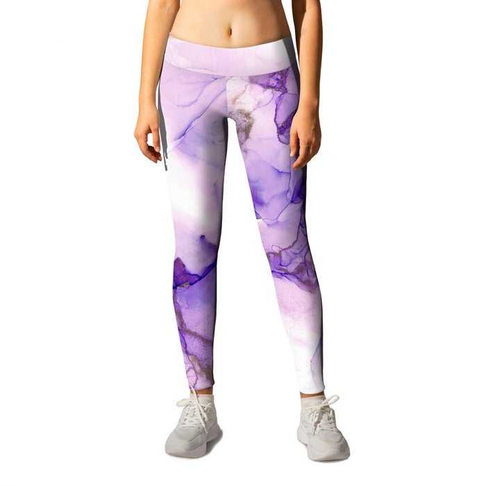 Purple Clouds Leggings