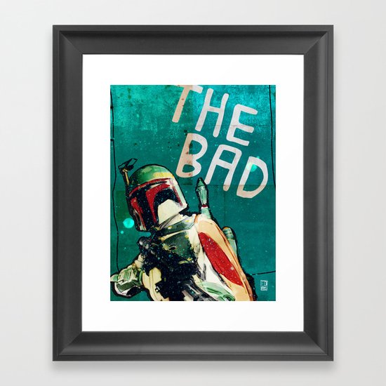 The Good, The Bad & The Ugly: Star Wars Framed Art Print