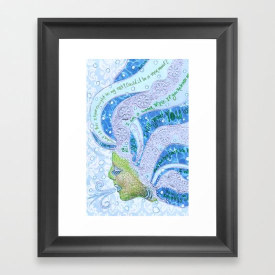 Nixie Framed Art Print