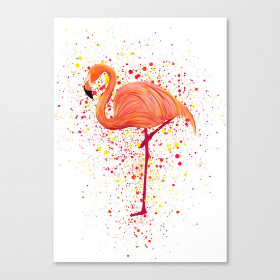 Flamingo Canvas Print