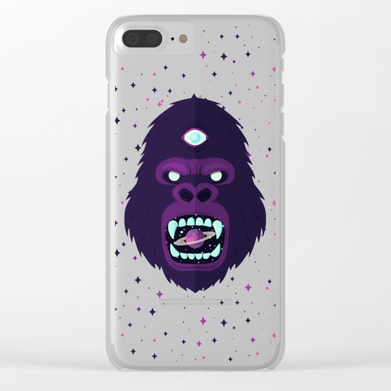 Cosmorilla Clear iPhone Case
