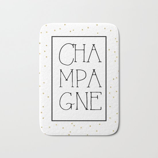 Champagne Bath Mat