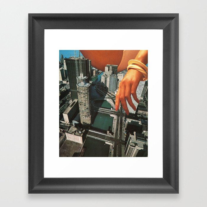 City Lover Framed Art Print