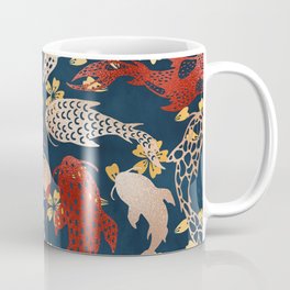 Kyoto Koi Pattern Coffee Mug