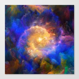 Here comes the Sun... Canvas Print