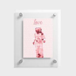 Spaceman AstronOut (Love) Floating Acrylic Print
